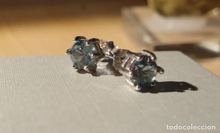 Joyeria: Pendientes zafiros y plata 925 - Foto 5
