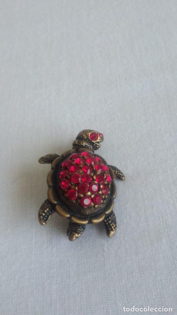Joyeria: BROCHE DE TORTUGA CON PEDRER&Iacute;A - Foto 2