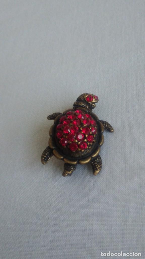 Joyeria: BROCHE DE TORTUGA CON PEDRER&Iacute;A - Foto 5