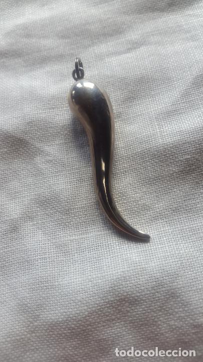 Joyeria: Colgante cuerno en plata de ley - Foto 1