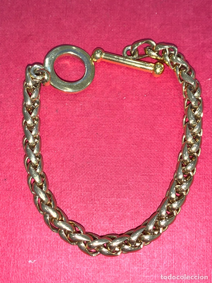Joyeria: Bell&iacute;sima pulsera chapada en oro - Foto 1