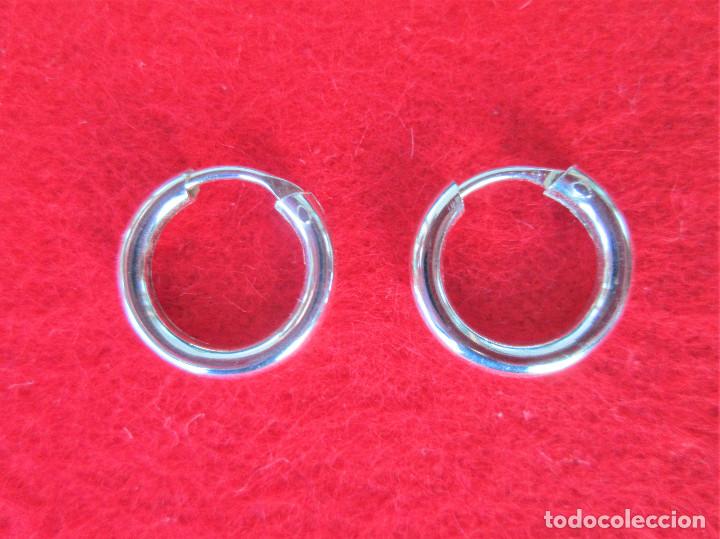 Joyeria: AROS DE PLATA DE LEY. PEQUE&Ntilde;OS - SIN ESTRENAR - Foto 1