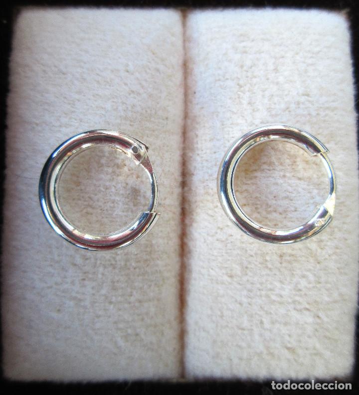 Joyeria: AROS DE PLATA DE LEY. PEQUE&Ntilde;OS - SIN ESTRENAR - Foto 3
