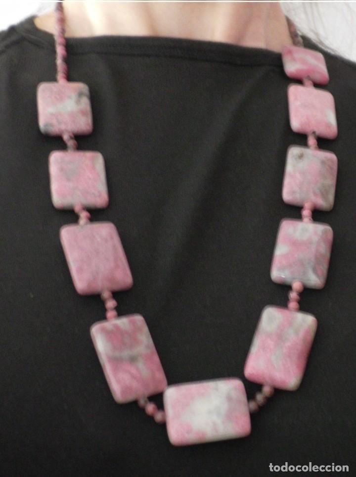 Joyeria: Collar de perlas y cuentas de mineral - Foto 2