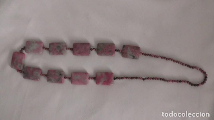 Joyeria: Collar de perlas y cuentas de mineral - Foto 8