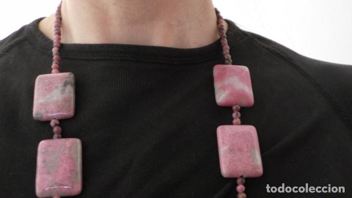 Joyeria: Collar de perlas y cuentas de mineral - Foto 9