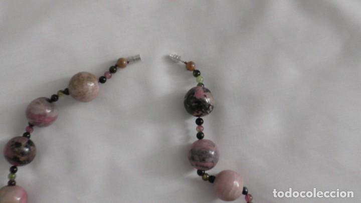 Joyeria: Collar de bolas de mineral jaspeado - Foto 15