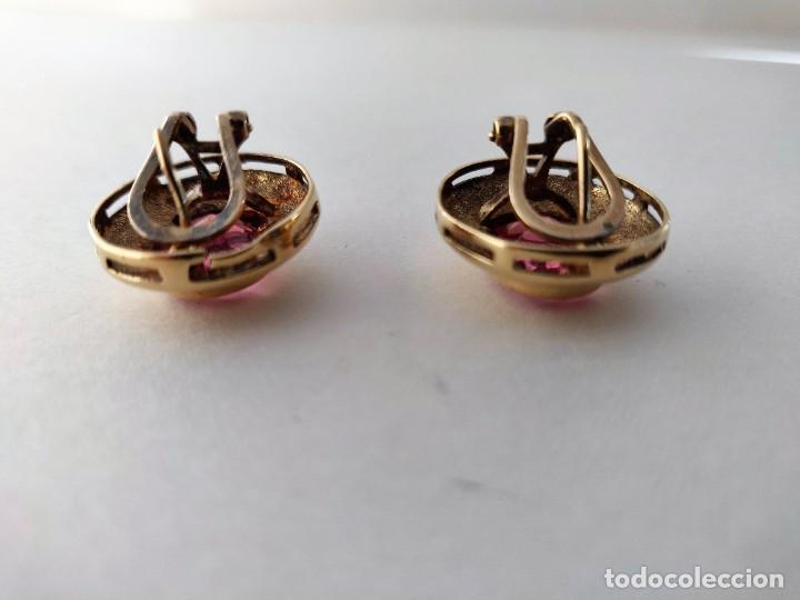 Joyeria: Pendientes Chapados en oro y de clip - Foto 3