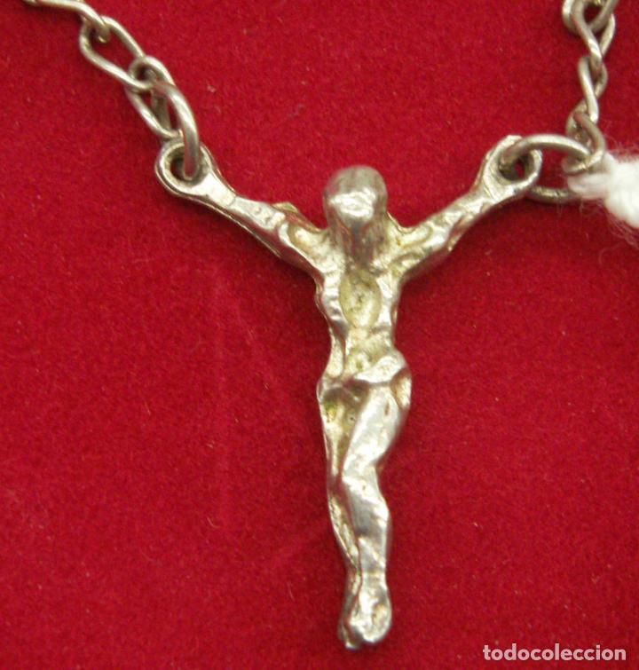 Joyeria: Cadena de plata con cristo - Foto 2