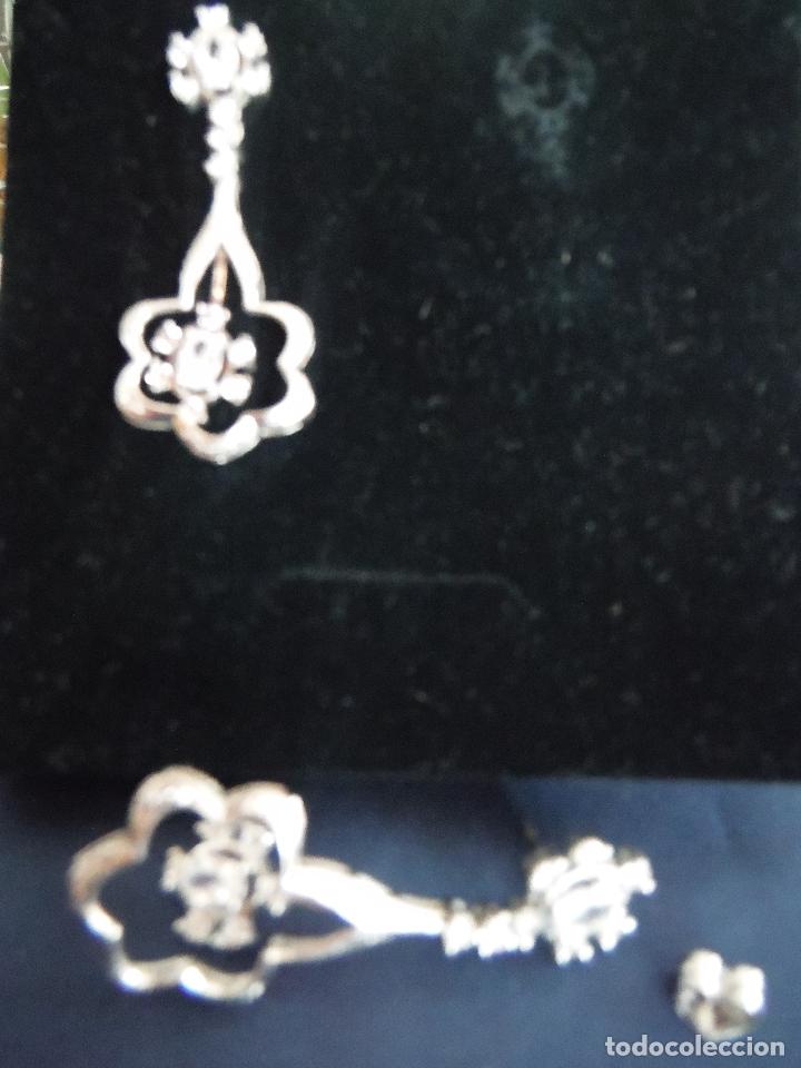 Joyeria: PENDIENTES PLATA RODIADA CON CIRCONITAS - Foto 5
