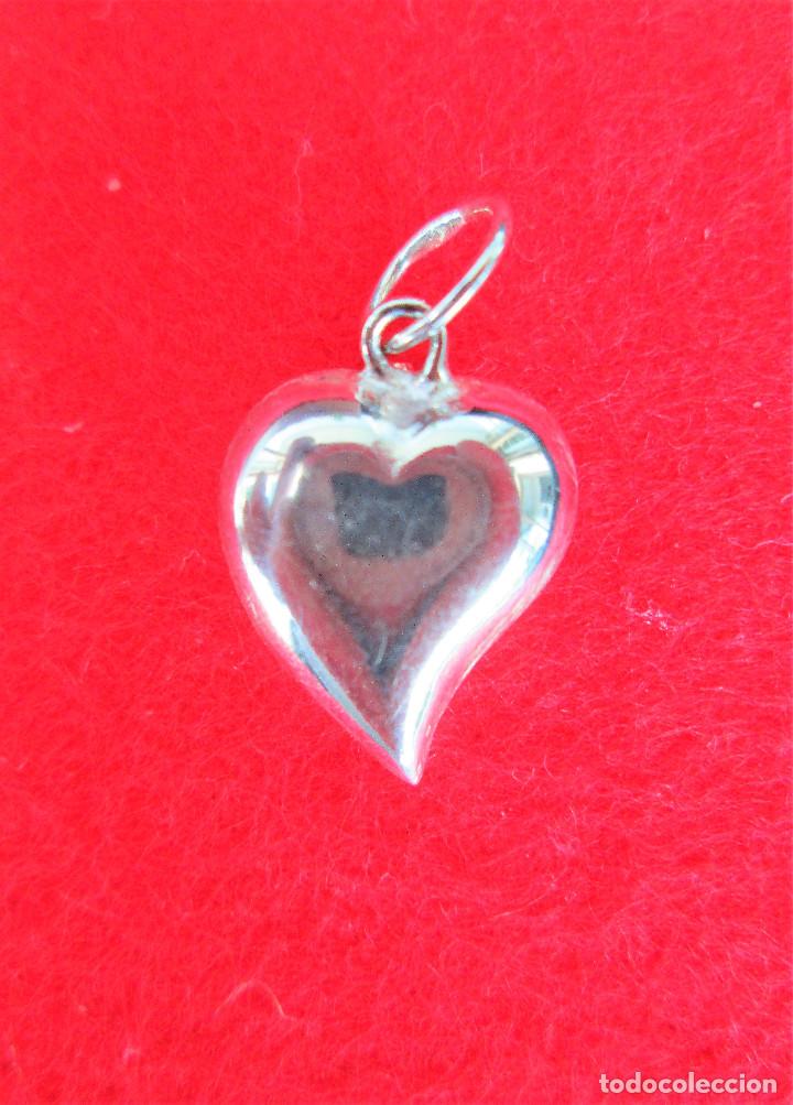 Joyeria: COLGANTE CORAZON DE PLATA DE LEY - SIN ESTRENAR - Foto 1