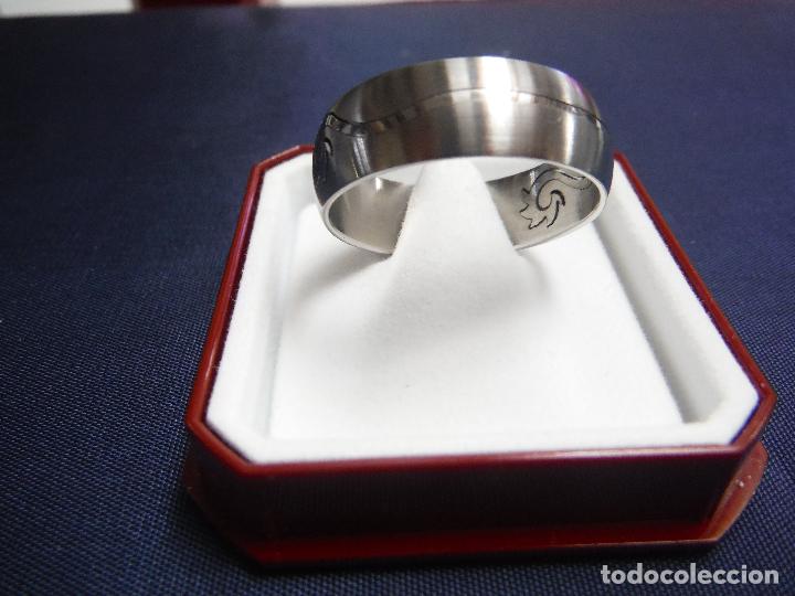 Joyeria: ANILLO DE ACERO CON TALLA - Foto 2