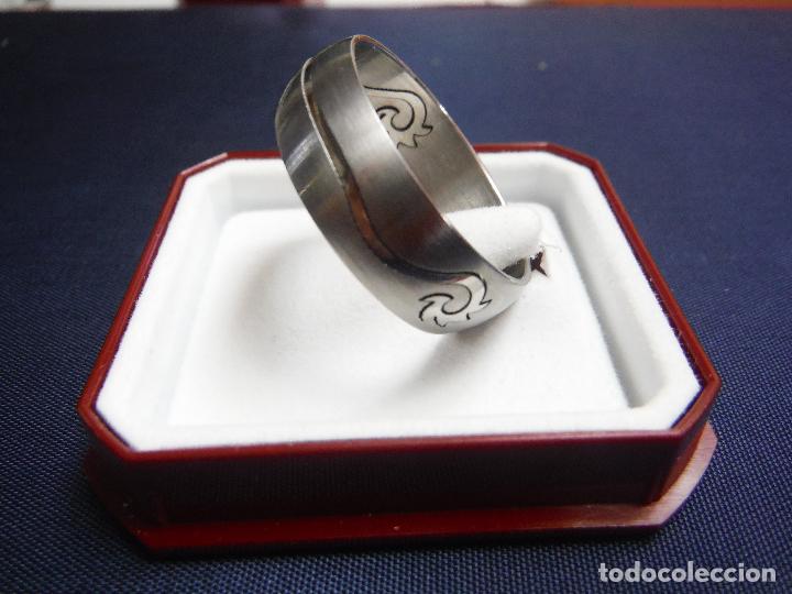 Joyeria: ANILLO DE ACERO CON TALLA - Foto 3