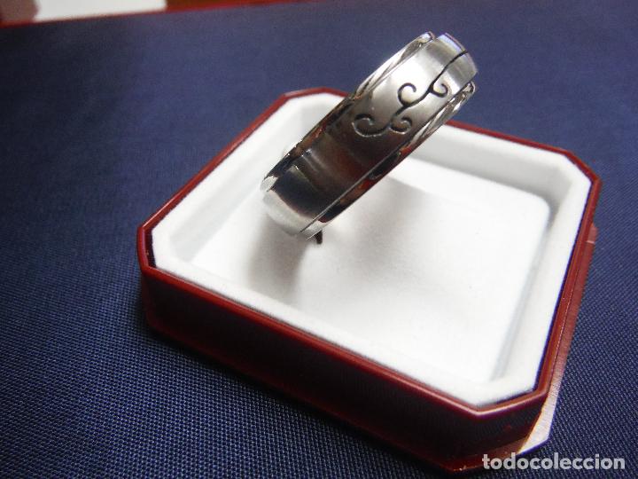 Joyeria: ANILLO DE ACERO CON FILIGRINAS - Foto 3