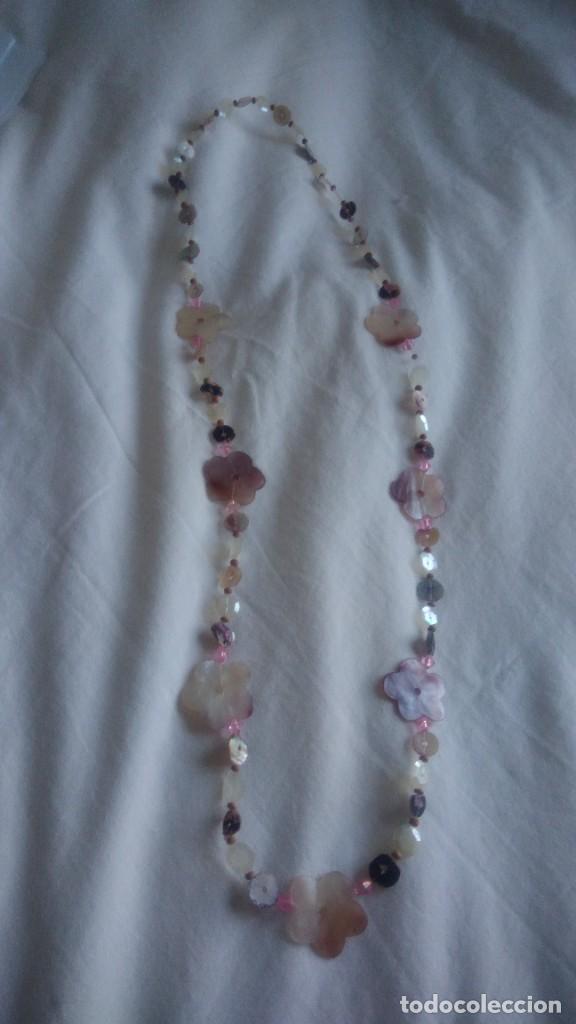 Joyeria: BONITO COLLAR DE FLORES DE N&Aacute;CAR - Foto 2