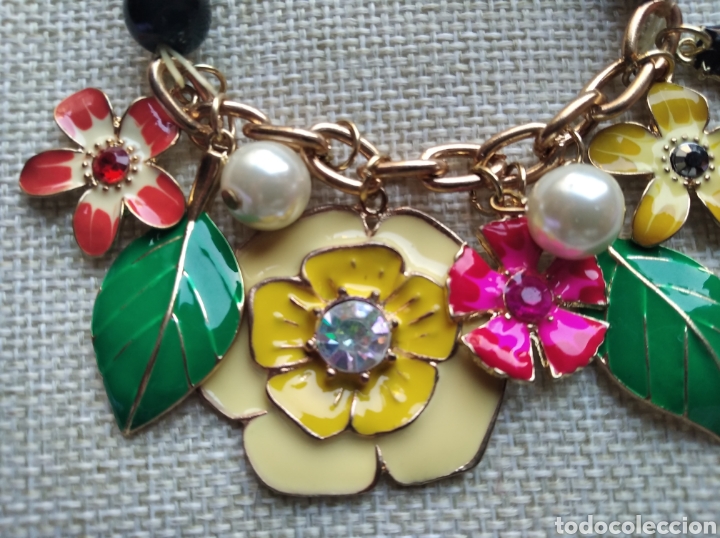 Joyeria: Pulsera flores el&aacute;stica nueva - Foto 2