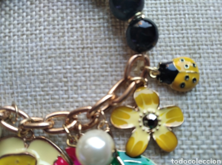 Joyeria: Pulsera flores el&aacute;stica nueva - Foto 3