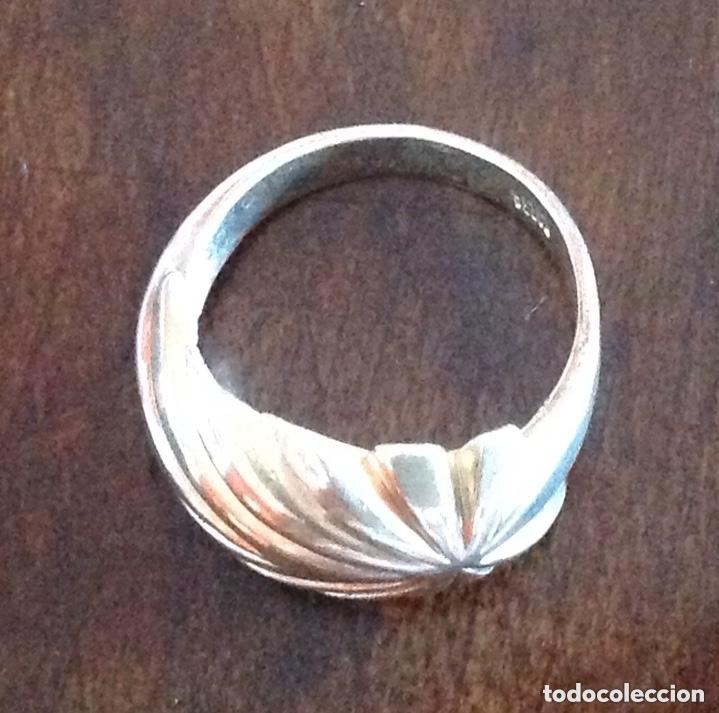 Joyeria: GRAN ANILLO DE PLATA DE LEY DE LOS 80. MEDIDA 16 - Foto 2