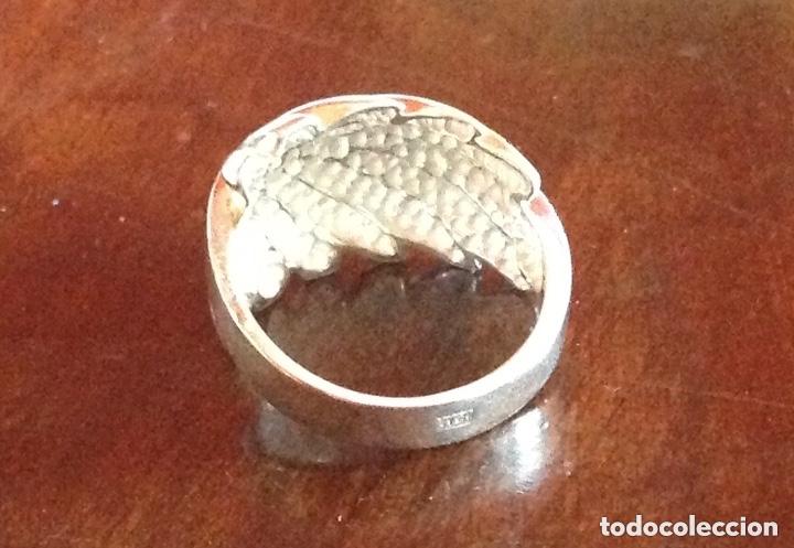 Joyeria: GRAN ANILLO DE PLATA DE LEY DE LOS 80. MEDIDA 16 - Foto 4