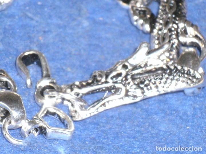Joyeria: PULSERA PLATEADA ORIENTAL DRAGON O PERRO FOO. - Foto 10