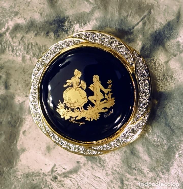 Joyeria: LIMOGES CASTEL BROCHE CON ZAFIROS - Foto 3