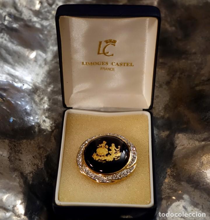 Joyeria: LIMOGES CASTEL BROCHE CON ZAFIROS - Foto 5