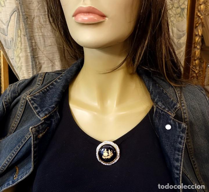 Joyeria: LIMOGES CASTEL BROCHE CON ZAFIROS - Foto 6