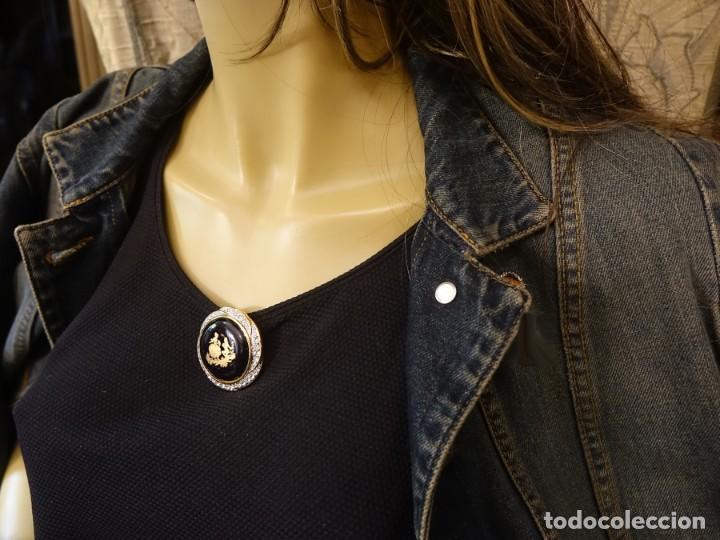 Joyeria: LIMOGES CASTEL BROCHE CON ZAFIROS - Foto 10