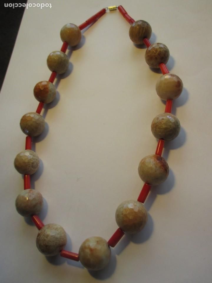 Joyeria: Collar de jaspe y coral rojo - Foto 8