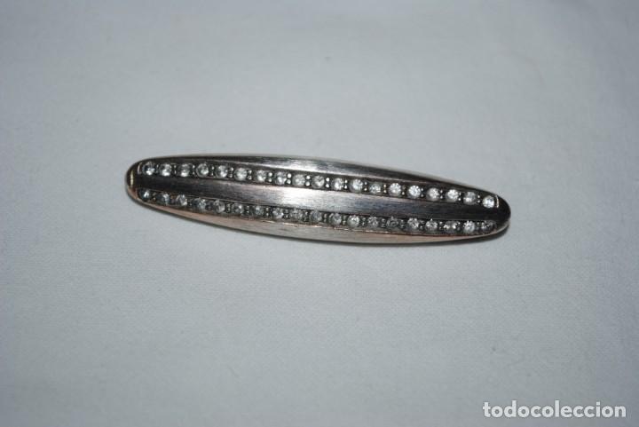 Joyeria: ANTIGUO BROCHE PLATEADO , - Foto 1