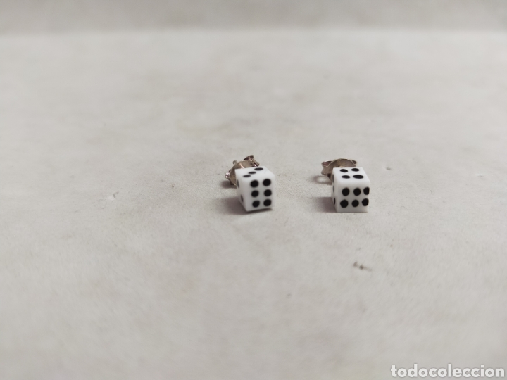 Joyeria: PENDIENTES DE PLATA Y DADOS - Foto 2