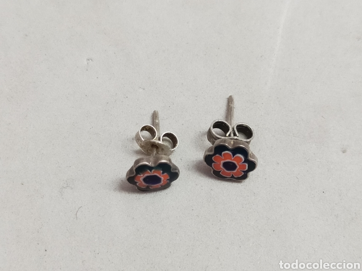Joyeria: PENDIENTES DE PLATA, FLORES - Foto 1