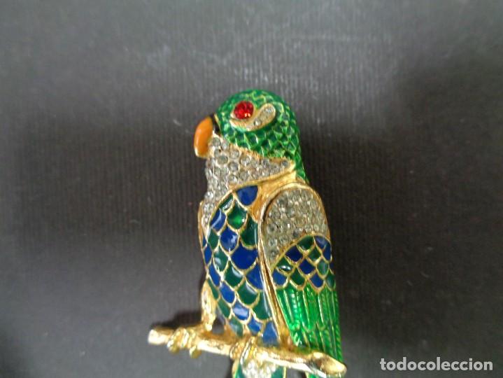 Joyeria: BROCHE CON FIGURA DE LORO - Foto 2