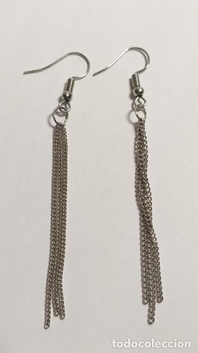 Joyeria: Pendientes plateados. Cadenas - Foto 2