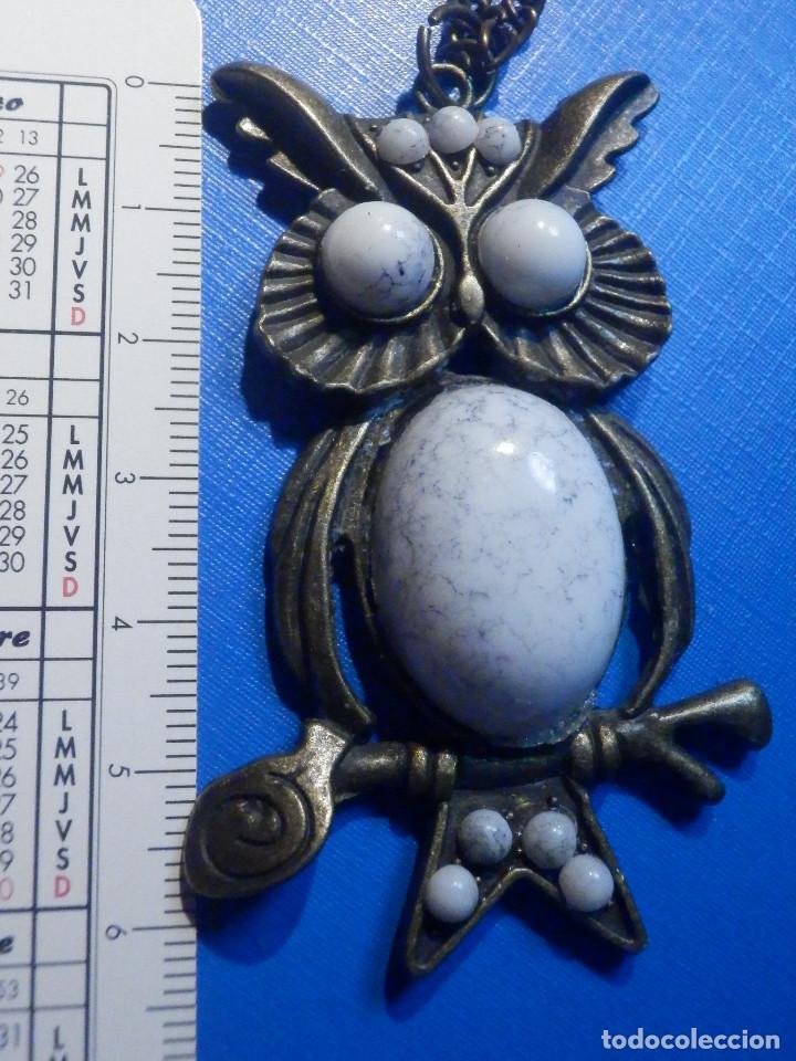 Joyeria: Bonito colgante - Buho en bronce - Foto 2