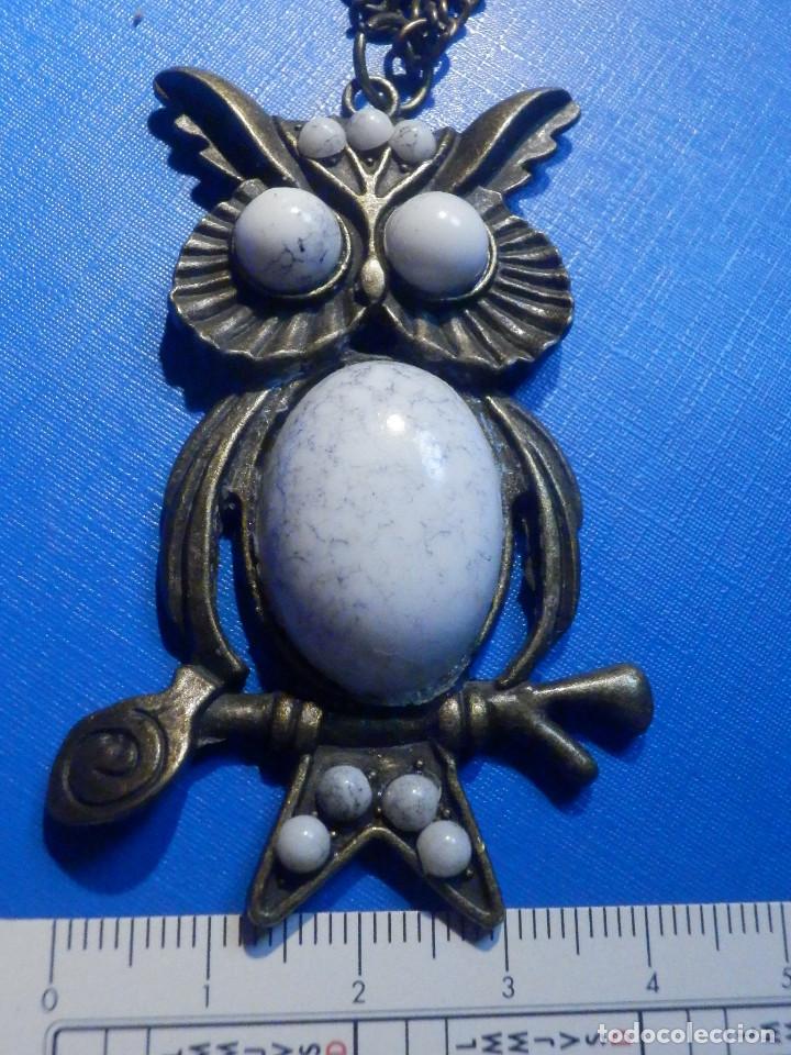 Joyeria: Bonito colgante - Buho en bronce - Foto 3