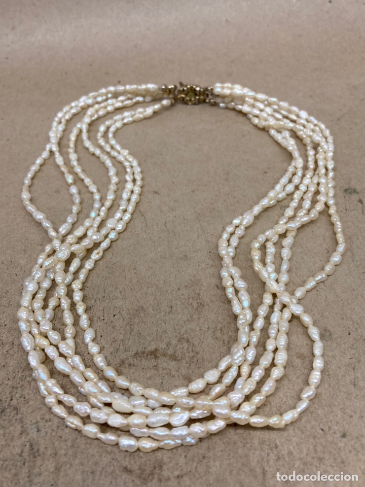 Joyeria: Collar de perlas y plata - Foto 1