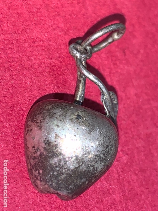 Joyeria: Colgante en plata en forma de manzana. - Foto 3