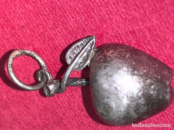 Joyeria: Colgante en plata en forma de manzana. - Foto 4