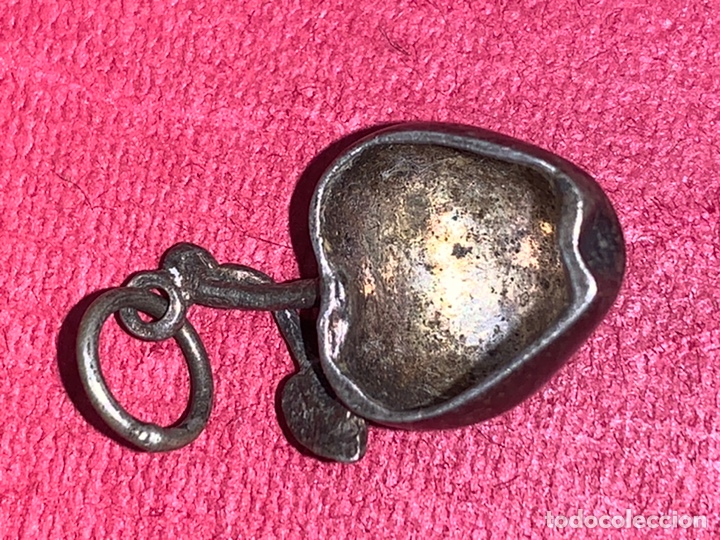 Joyeria: Colgante en plata en forma de manzana. - Foto 5