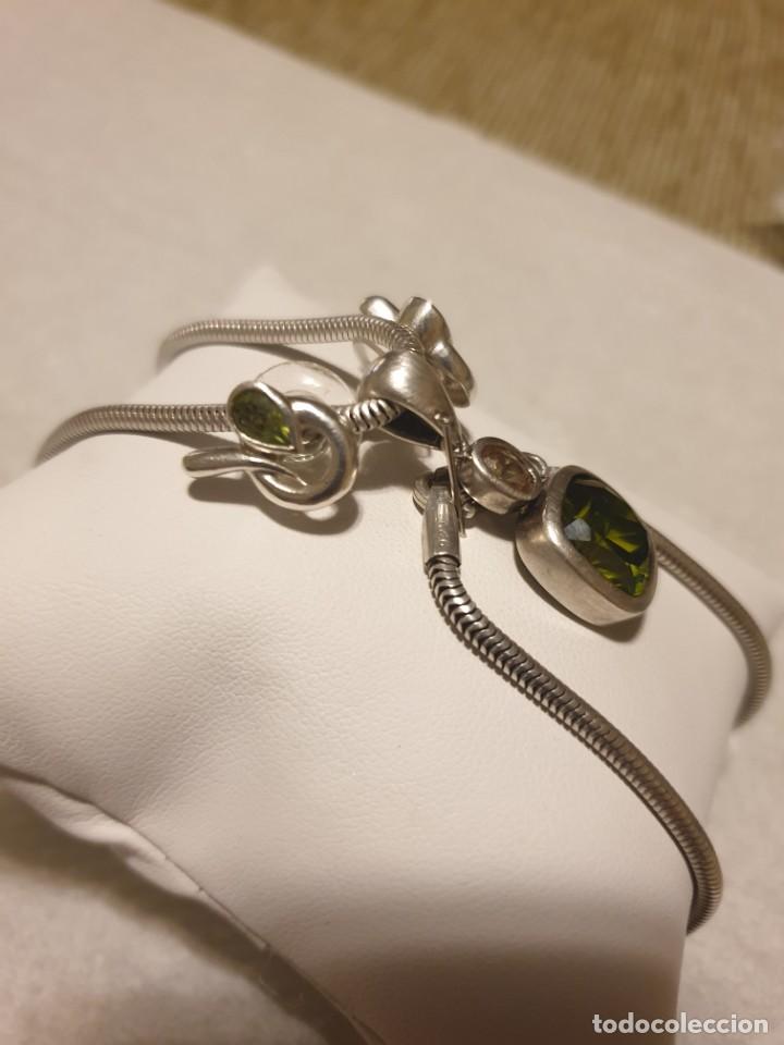 Joyeria: Conjunto cadena colgante y pendientes - Foto 8