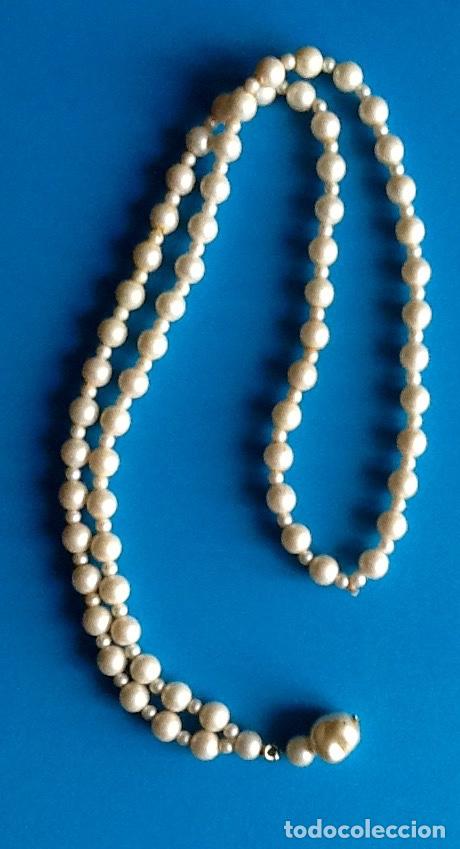 Joyeria: COLLAR DE PERLAS.. EL ENVIO CERTIFICADO ESTA INCLUIDO. - Foto 2