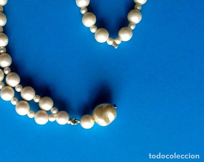 Joyeria: COLLAR DE PERLAS.. EL ENVIO CERTIFICADO ESTA INCLUIDO. - Foto 3