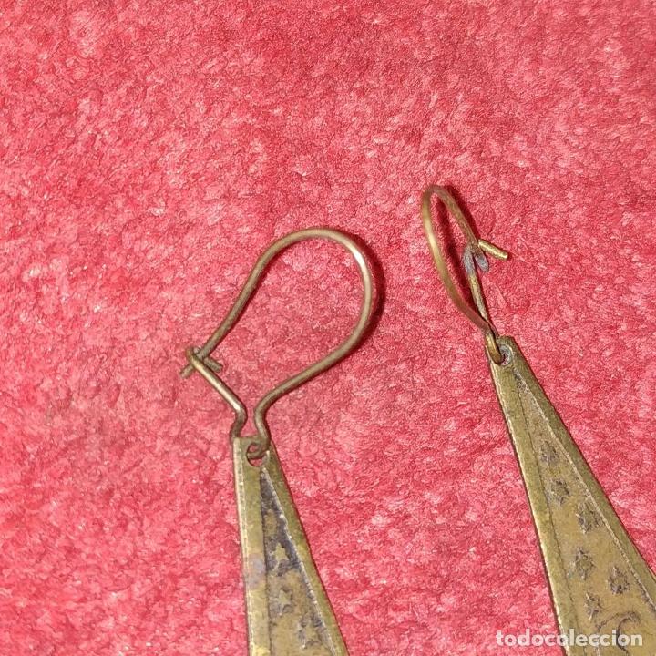Joyeria: PENDIENTES. BRONCE. TURQUIA(?). CIRCA 1930 - Foto 5
