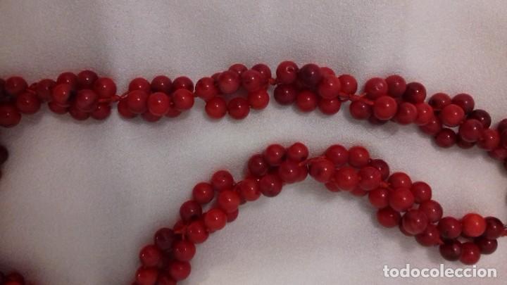Joyeria: Collar vintage de coral rojo - Foto 10