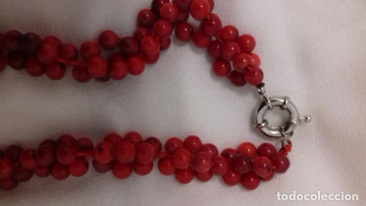 Joyeria: Collar vintage de coral rojo - Foto 9