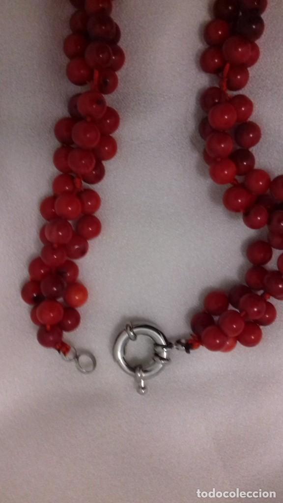 Joyeria: Collar vintage de coral rojo - Foto 11