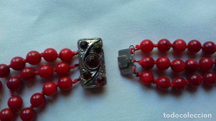 Joyeria: Collar de cuentas de coral rojo - Foto 5