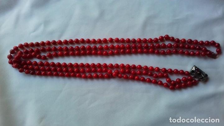 Joyeria: Collar de cuentas de coral rojo - Foto 8
