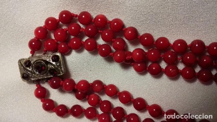Joyeria: Collar de cuentas de coral rojo - Foto 10